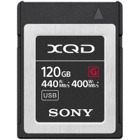 Card memorie Sony XQD seria G 120GB, R 440MB/s, W 400MB/s