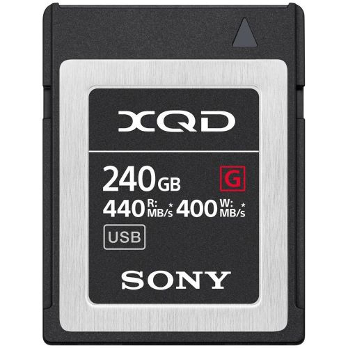 Card memorie Sony XQD seria G 240GB, R 440MB/s, W 400MB/s