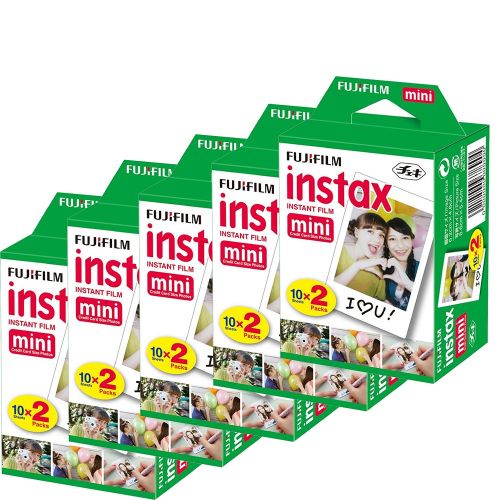 Pachet 100 filme 5x Fujifilm Instax mini 2x10 buc 54x86mm