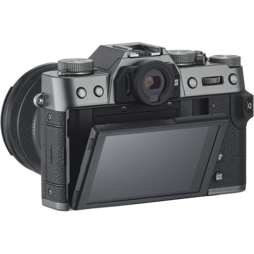 Aparat foto Mirrorless FUJIFILM kit X-T30 charcoal silver