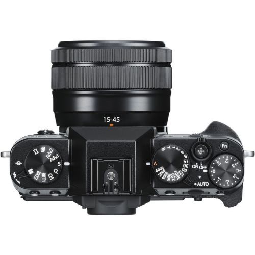 Aparat foto Mirrorless FUJIFILM kit X-T30 negru cu obiectiv XC15-45