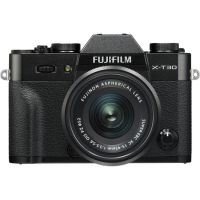 Aparat foto Mirrorless FUJIFILM kit X-T30 negru cu obiectiv XC15-45