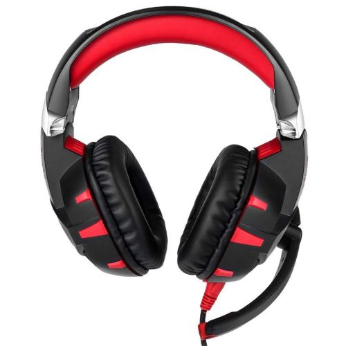 ONIKUMA K2 7.1 Surround Sound USB Gaming Headset, red