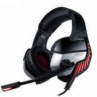 Casti gaming stereo Onikuma K5 Pro Red