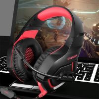 Pachet casti gaming stereo K1B Red+ mouse Akyta 3730