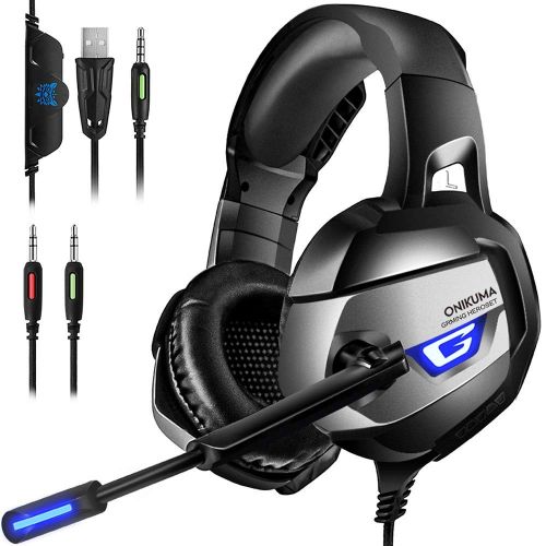 Pachet casti gaming K5+ mouse Akyta AM3801