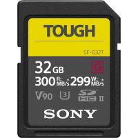 Card de memorie Sony SDXC Tough Professional, 32GB, UHS-II, Class 10, R300MB/s, W300MB/s