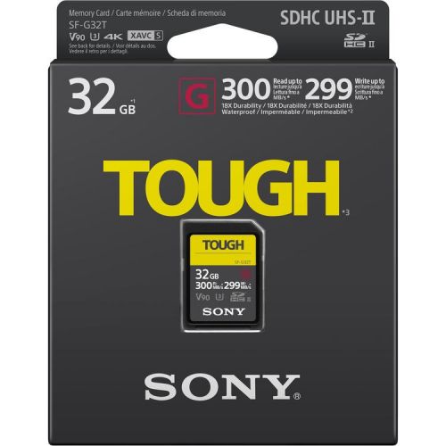 copy of Card de memorie Sony SDXC Tough Professional, 64GB, UHS-II, Class 10, R300MB/s, W300MB/s