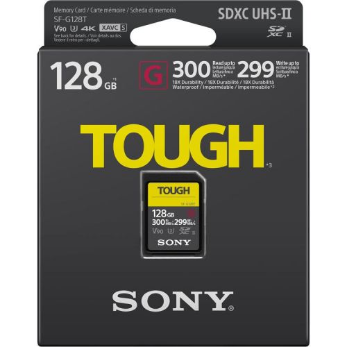 copy of Card de memorie Sony SDXC Tough Professional, 64GB, UHS-II, Class 10, R300MB/s, W300MB/s