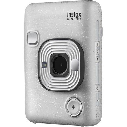 Camera foto Instax LiPlay White+ Cablu incarcare Akyta