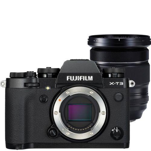 Camera foto mirrorless Fujifilm X-T3 negru cu obiectiv XF16-55