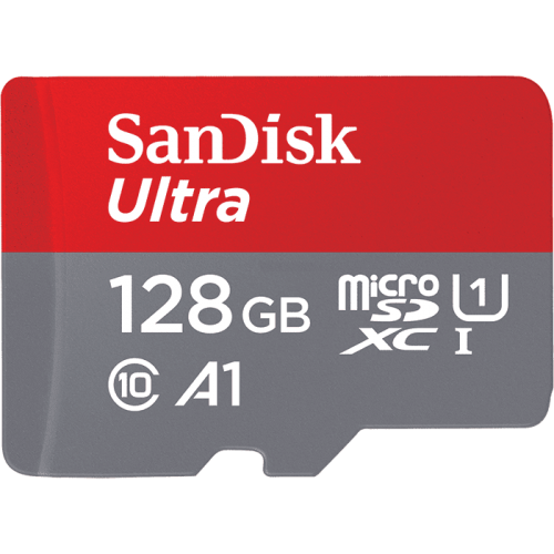 Card de memorie SanDisk Micro SD Ultra, 128GB, Class 10, Full HD