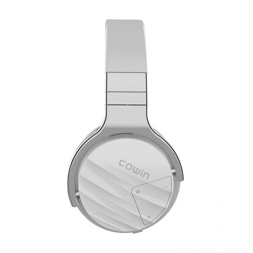 Аудио слушалки COWIN E7 MAX, Active Noise Cancelling, Bluetooth 4.0, over-ear, Време за възпроизвеждане до 30 часа, бял