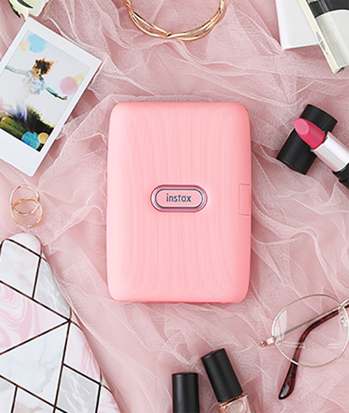 Fujifilm Instax mini smartphone printer Link Dasky Pink