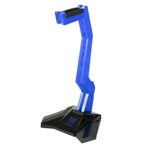 Gaming Headset Stand headphone Acrylic Head-mounted Headphone Holder, blue