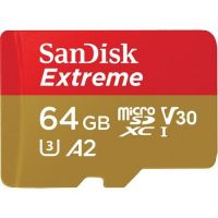 Card de memorie Sandisk microSDXC 64 GB, Extreme, R160 MB/s, W60 MB/s w/o