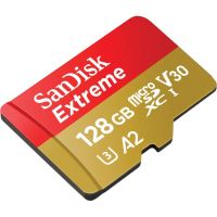 Card de memorie SanDisk Micro SD Extreme, 128GB, UHS-I U3, Class 10