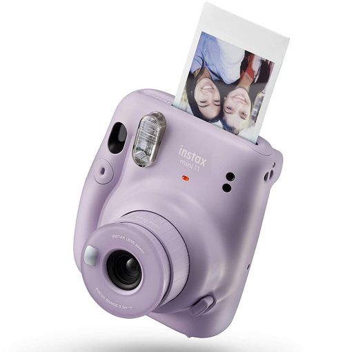 Fujifilm Instax Mini 11 Instant Camera - Lilac Purple+10 mini instant film +camera bag