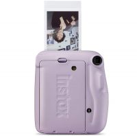 Комплект Цифров фотоапарат Fujifilm Instax mini 11, Lilac Purple + филм 1x10+Чанта