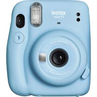 Фотоапарат за моментни снимки Fujifilm Instax Mini 11, Sky Blue