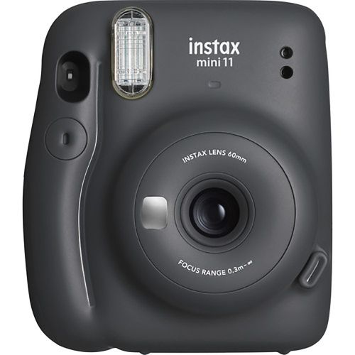 Aparat foto instant Fujifilm Instax mini 11, Charcoal Grey+ film 2x10