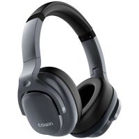 Аудио слушалки COWIN E9 Active Noise Cancelling, Bluetooth 5.0, over-ear, Време за възпроизвеждане до 30 часа, сив