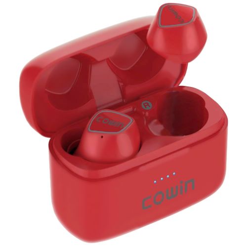 Casti audio COWIN KY02 wireless sport free, red