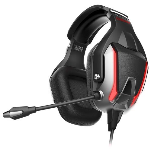 Casti gaming stereo Onikuma K12 red