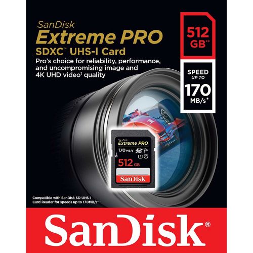 copy of Card de memorie SanDisk Extreme Pro SDXC 256GB R95MB/s W90MB/s