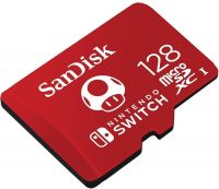 Card de memorie SanDisk microSDXC, 128GB, Nintendo Switch, UHS-I, Class 10