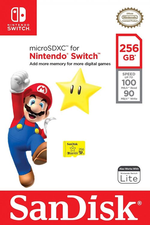 copy of Card de memorie SanDisk microSDXC, 64GB, Nintendo Switch, UHS-I, Class 10