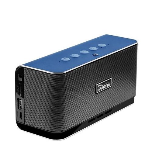 Boxe bluetooth 4.2 Akyta AB-136BL, 10W, cu husa protectie, albastru