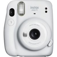 Aparat foto instant Fujifilm Instax mini 11, Ice White+ film 1x10