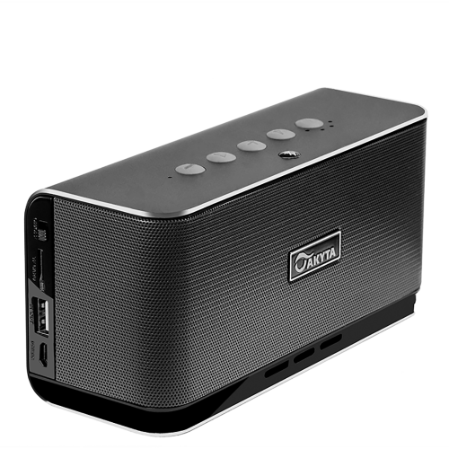 Boxa bluetooth 4.2 Akyta AB-136B, 10W, cu husa protectie, negru