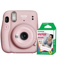 Aparat foto instant Fujifilm Instax mini 11, Blush Pink+ filme 1x10