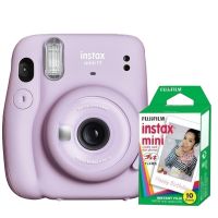 Aparat foto instant Fujifilm Instax mini 11, Lilac Purple+ film 1x10