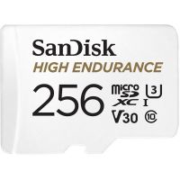 Card de memorie SanDisk Micro SD High Endurance, 256GB, Class 10