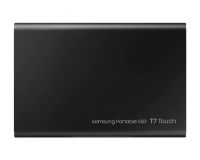 Samsung SSD externT7 Touch, 500GB, USB 3.2 Gen2, Securizare Amprenta, Negru