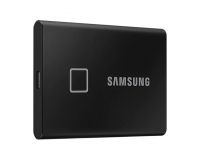 Samsung SSD externT7 Touch, 500GB, USB 3.2 Gen2, Securizare Amprenta, Negru