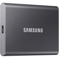 Samsung SSD externT7 portabil, 500GB, USB 3.2, Titan Grey