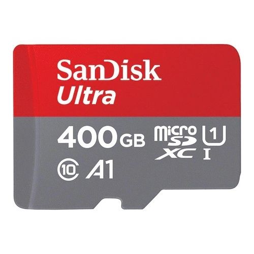 Card de memorie SanDisk Micro SD Ultra, 400GB, Class 10, Full HD, 120MB/s