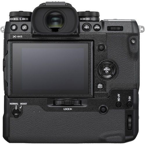 Aparat foto digital mirrorless Fujifilm X-H1 cu battery grip negru