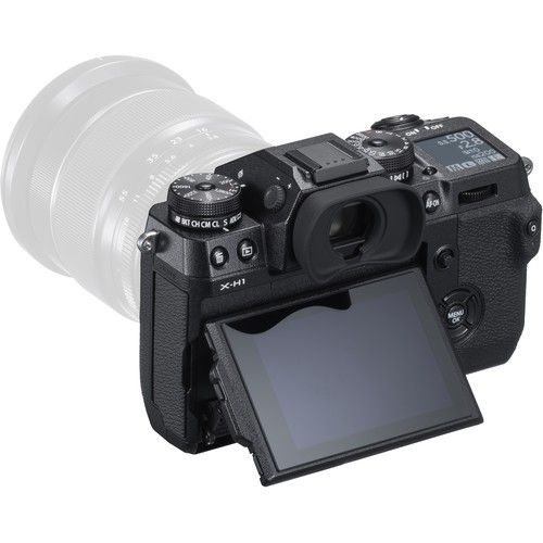 Aparat foto digital mirrorless Fujifilm X-H1 cu battery grip negru