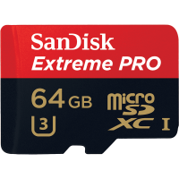 Card de memorie SanDisk MicroSDHC ExtremePro, 64GB, Class 10 + Adaptor