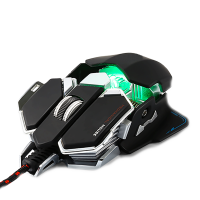 Gaming mouse Akyta AM-3802, dimensiune reglabila, 4000DPI, negru