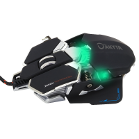 Gaming mouse Akyta AM-3802, dimensiune reglabila, 4000DPI, negru