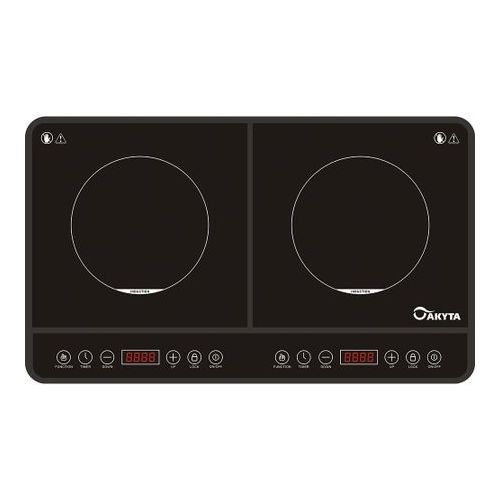 Plita dubla cu inductie Akyta AIC128 cu touch control pentru uz casnic