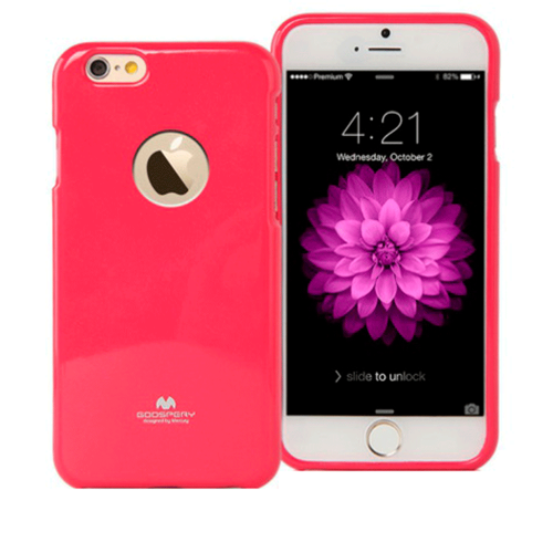 Husa de protectie Goospery Jelly iPhone 6/6S Hot Pink