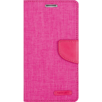 Husa de protectie Goospery Canvas Diary iPhone 6/6S plus Pink Camel