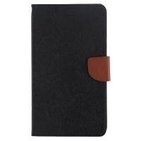 Husa de protectie Goospery Fancy Diary Samsung S6 Black Brown